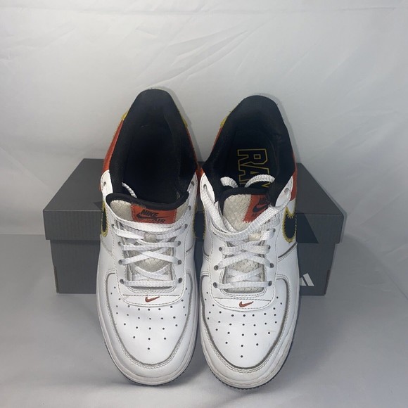 Nike Air Force 1 Low Rayguns Sneaker Shoes DD9530-100 Boys Youth Size 6.5t - Picture 13 of 16